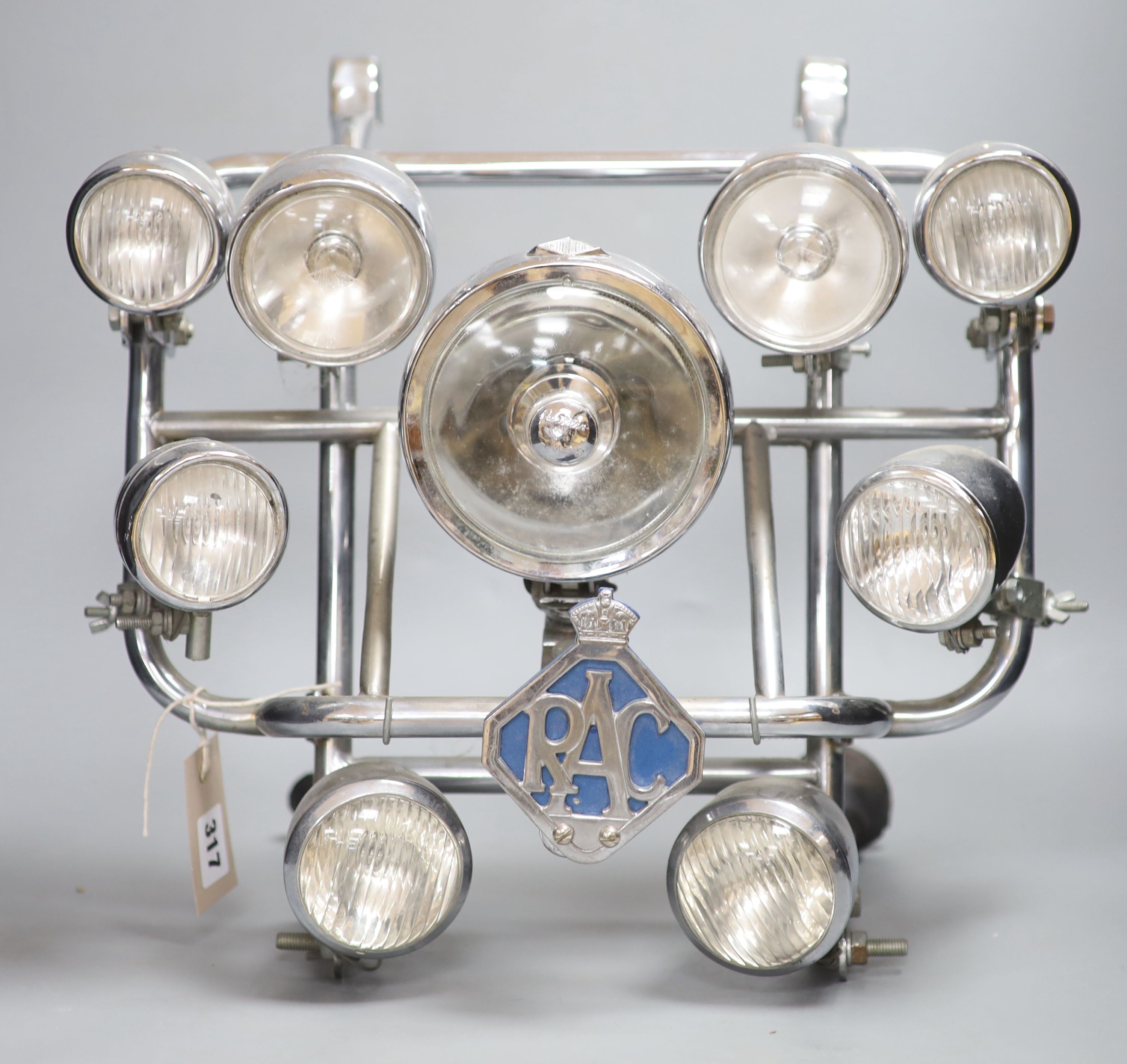 A Miller Royal Automobile Club Hauliers floodlights